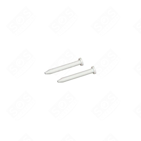 LOT DE 2 AXES DE PIVOT DE PORTE WASCHMASCHINE - 49033811, 80049343