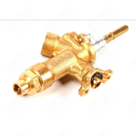 ROBINET GAZ SANS THERMOCOUPLE D'ORIGINE KOCHPLATTEN, HERDPLATTEN, KOCHFELD - 