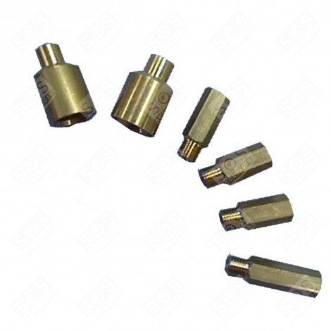 GASKARTUSCHEN BACKOFEN, KÜCHENHERD - 76X3500