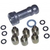 Beutel mit Gasdüsen