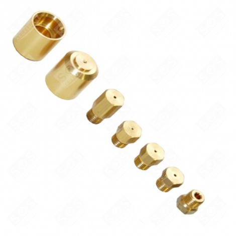 SET EINSPRITZDÜSEN PROPAN/ BUTAN BACKOFEN, KÜCHENHERD - 72X3999
