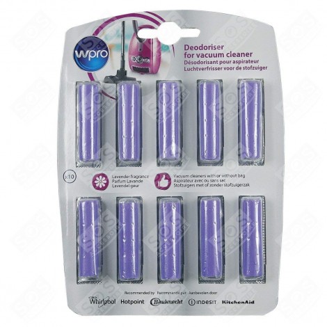 10ER PACK DUFTSTÄBCHEN, DUFTSPENDER LAVENDEL STAUBSAUGER - ACT051, 484000008607