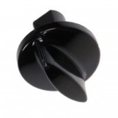Knopf schwarz