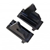 Brauner Riegel rechts oder links