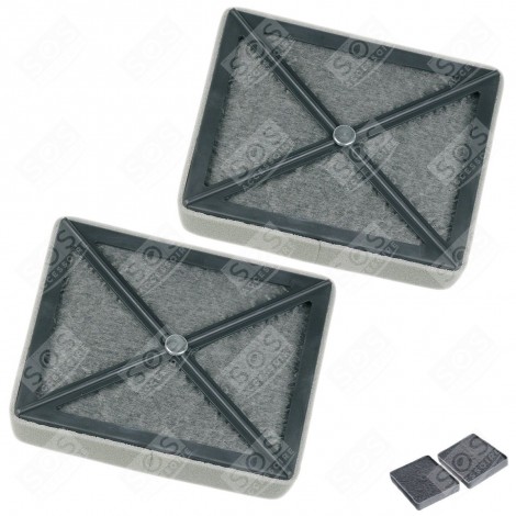 2ER SET KOHLEFILTER DUNSTABZUGSHAUBE - 3174715