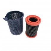 Zylinderfilter mit Gehäuse