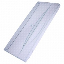 Schubladenfront ohne Siebdruck