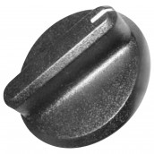 Schwarzer Drehknopf