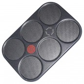 Platte oben für 6 Crepes