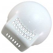 Rückwand des Motorgehäuses