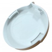 Ausgangsklappe weiß