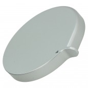 Grauer Deckel für Schnellausgang