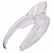 Transparenter Deckel Spritzschutz