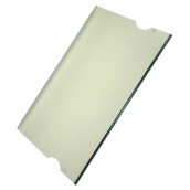 Glasplatte mit Leisten