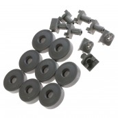 Kit 8 Rollen des unteren Korbes