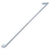 Vorderprofil der Clayette, Glasregal