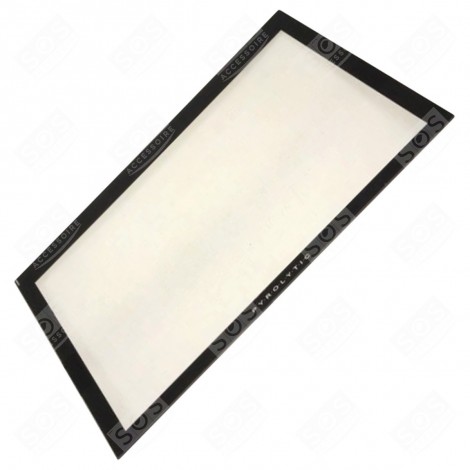 AUSSENSCHEIBE DER OFENTÜR BACKOFEN, KÜCHENHERD - 75X7903