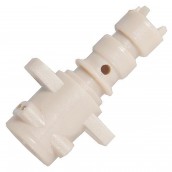 Schlauchanschluss an Heizelement, 6mmØ