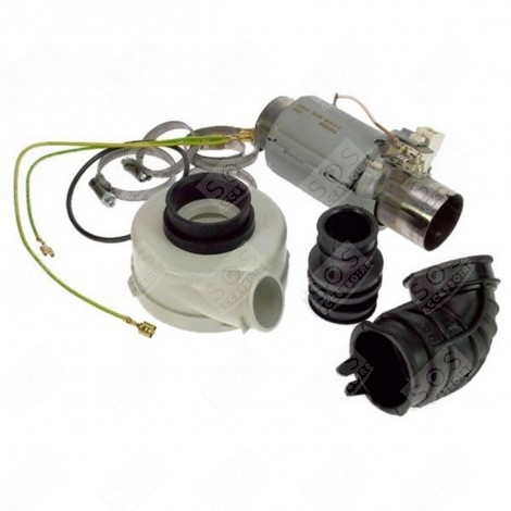 ORIGINALER WIDERSTAND + ABDECKUNG + PUMPENZYKLUS GESCHIRRSPÜLER, SPÜLMASCHINE - 480131000096, 481010518499