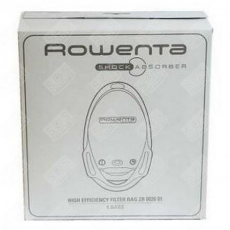 BOITE DE 5 SACS SHOCK ABSORBER STAUBSAUGER - ZR002601