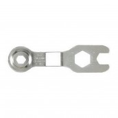 Schlüssel zum Lösen der Trommel und Einstellen der Füße