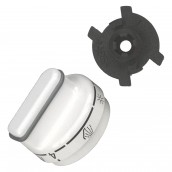 Wahlschalter weiß, original