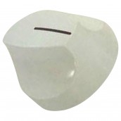 Original weißer Knopf