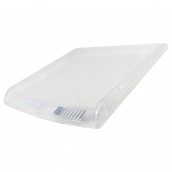 Glasboden über Gemüsefach, original