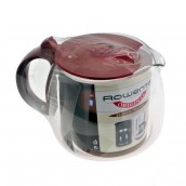 Kanne mit rotem Deckel