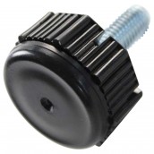 Verstellbarer Fuß rund