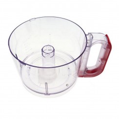 Zerkleinerer-Schüssel ohne Zubehör rot