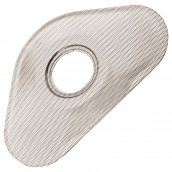 Flacher, abnehmbarer Edelstahlfilter