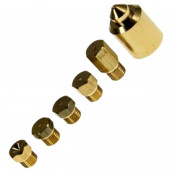 Satz Düsen, Gasdüsen Butan/Propan