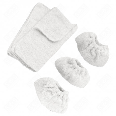 JEU DE CHIFONNETTES ( 3 BONNETTES + 2 SERPILLÈRES) STAUBSAUGER - 6.960-019.0
