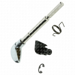 Entriegelungshebel Chrom