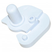 Verschlusshebel rechts für Kühlschranktür Ariston Indesit, original