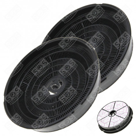 SET MIT 2 KOHLEFILTERN, ORIGINAL DUNSTABZUGSHAUBE - C00308180
