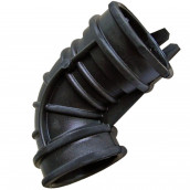 Schlauchbogen zwischen Widerstand und Pumpe, original