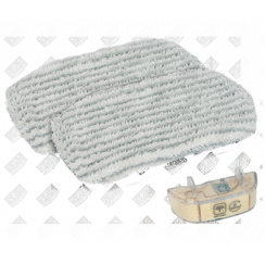 Set mit Reinigungstuch und Entkalkungskartusche