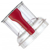 Deckel für Schüssel rot (ohne Stopfer)