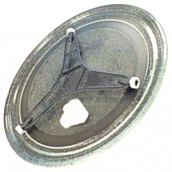 Glasteller für Mikrowelle