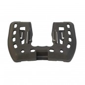 Beutel-Halterung grau