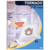 4er Pack Mikrofaser-Staubsaugerbeutel SERENYS