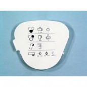 Ausgangs-Abdeckung weiß