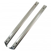 Korbführungsschienen + Endstücke, original