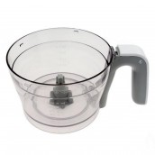 Zerkleinerer-Schüssel (ohne Deckel mit Einfüllschacht)