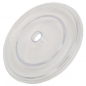 Spritzschutz für Zerkleinerer-Schüssel rot