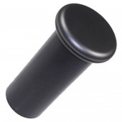 Druckknopf mit Deckel