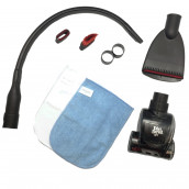 Bürste, Aufsatz und Saugdüsen für das Auto-Kit