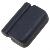 Herdklopfer aus Glas, grau,, original